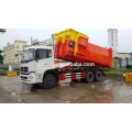 4X2 fahren Dongfeng Haken Arm Müllwagen / versiegelte Müllwagen / Kompressor Müllwagen / kompakte Müllwagen